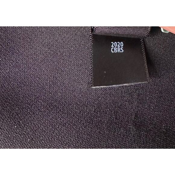 St John Black Viscose Sleeveless V Neck Fit & Flare Dress Cocktail Party Size 10 - Picture 9 of 9